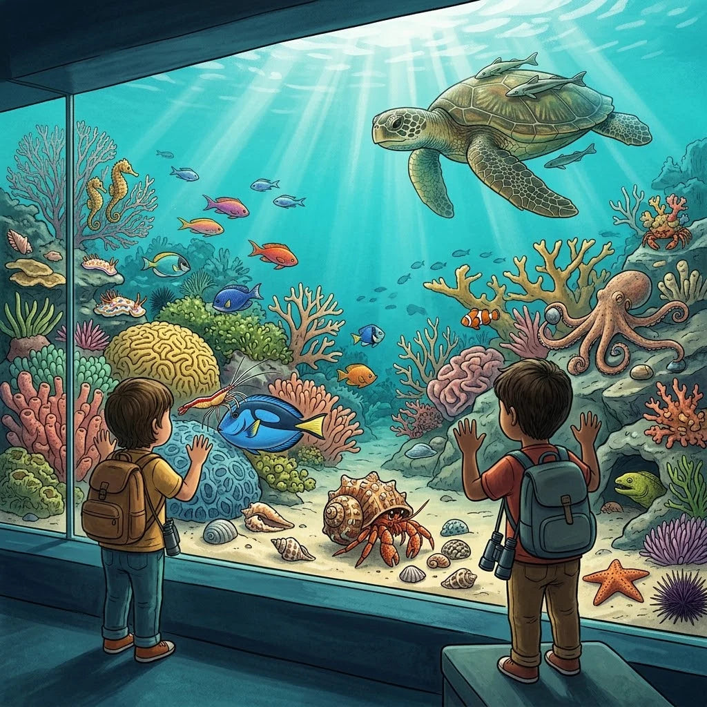 HELP YOUR CHILD DISCOVER THE INCREDIBLE WORLD BENEATH THE WAVES